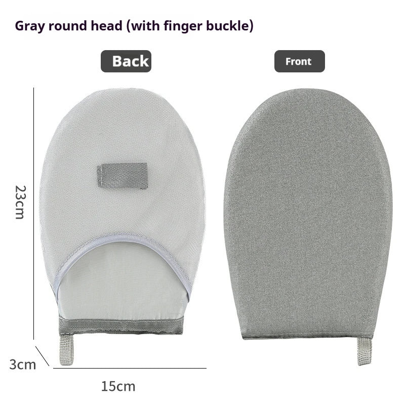 1Pc Fabric Handheld Ironing Board Ironing Board Small Home Ironing Gloves Anti Ironing Household Insulated Handheld Ironing Tray